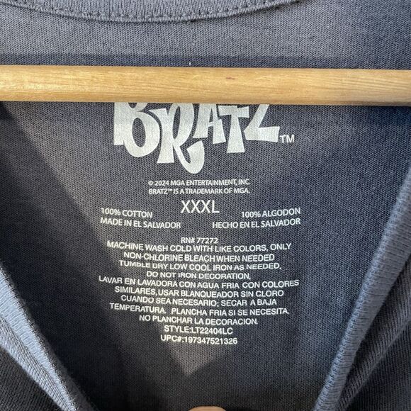 Bratz Graphic Oversized Tshirt Y2K Modern Plus Size XXXL - Picture 2 of 4